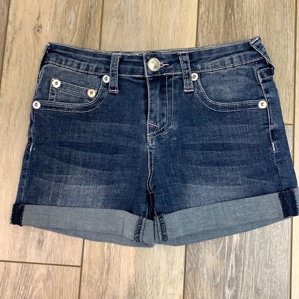 Girls True Religion jean shorts